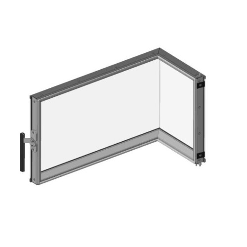 Dveře topeniště HEAT L 2G S 70.44.33.23  